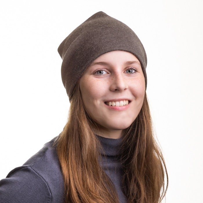 Beigen värinen merinovillapipo