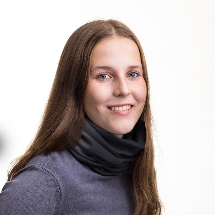 Tummanharmaa merinovillainen tuubihuivi