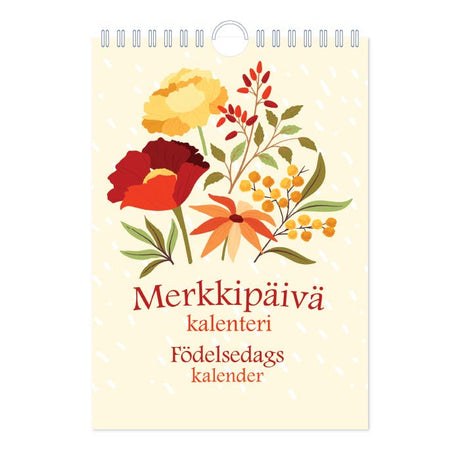 merkkipäiväkalenterin kansi