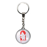 Avaimenperä jossa Muumikuva. Tuote kuuluu Moomin 80 juhlavuoden mallistoon.