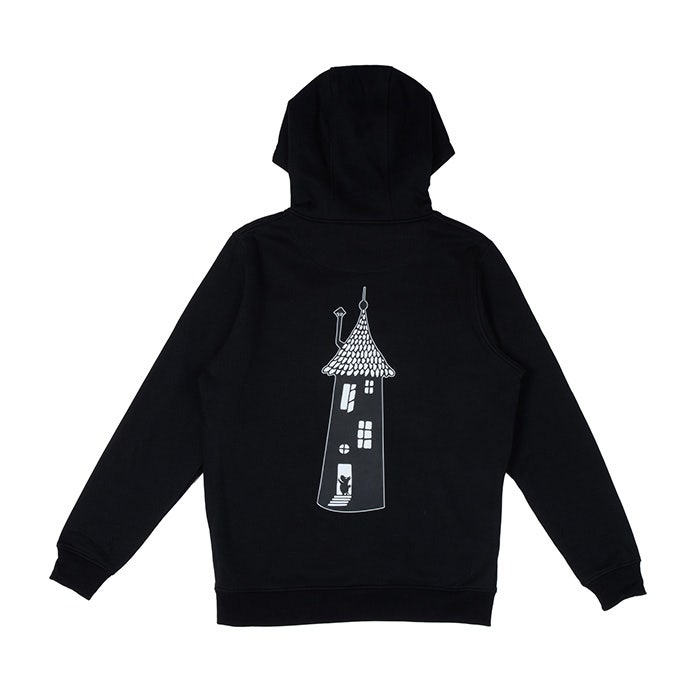 Muumi huppari Moomin 80 musta