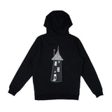 Muumi huppari Moomin 80 musta