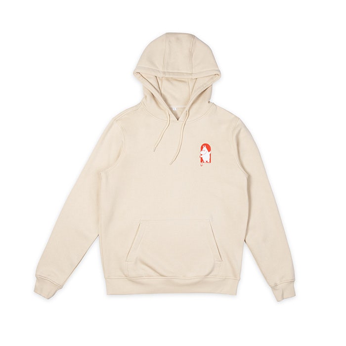 Muumi huppari Moomin 80 vaalea