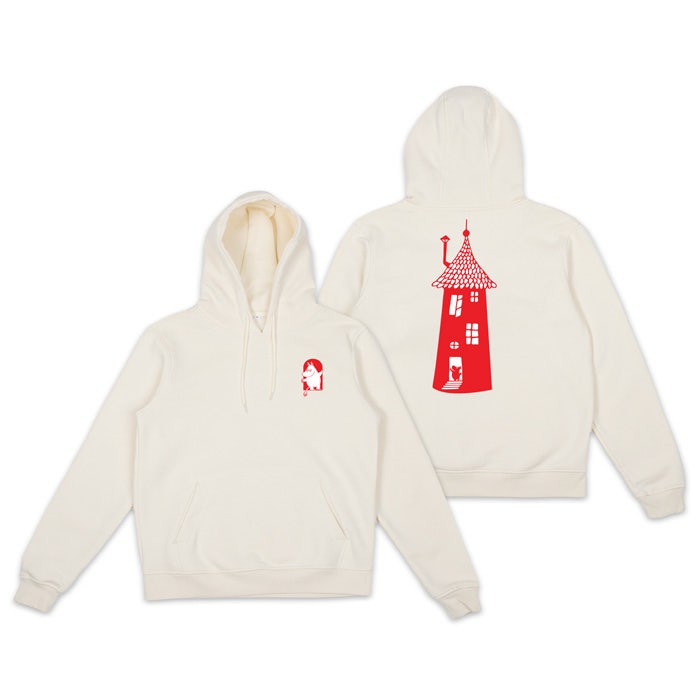 Muumi huppari Moomin 80 vaalea