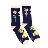 Muumisukat Nuuskamuikkunen, tummansininen