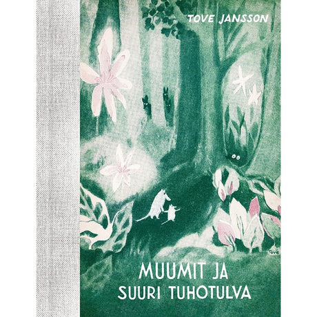 Kirja Muumit ja suuri tuhotulva 80-vuotisjuhlalaitos