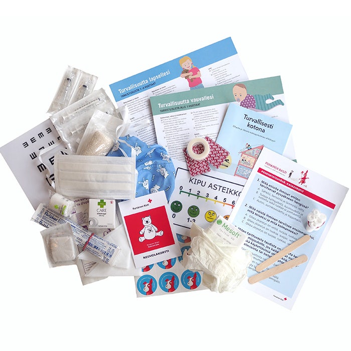 Nallesairaalan kulutustarvikesetti