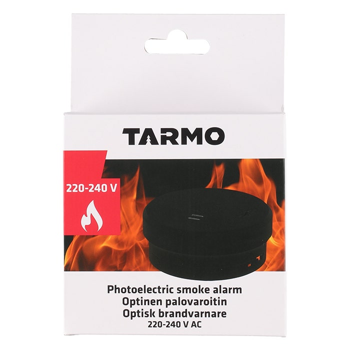 Palovaroitin 10 vuoden paristolla, musta