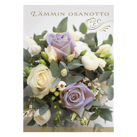 Osanottoadressi Lilat ruusut