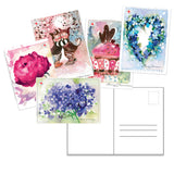 Postikorttilajitelma Minna Immonen