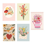 Postikorttipakkaus Kukkaiset terveiset