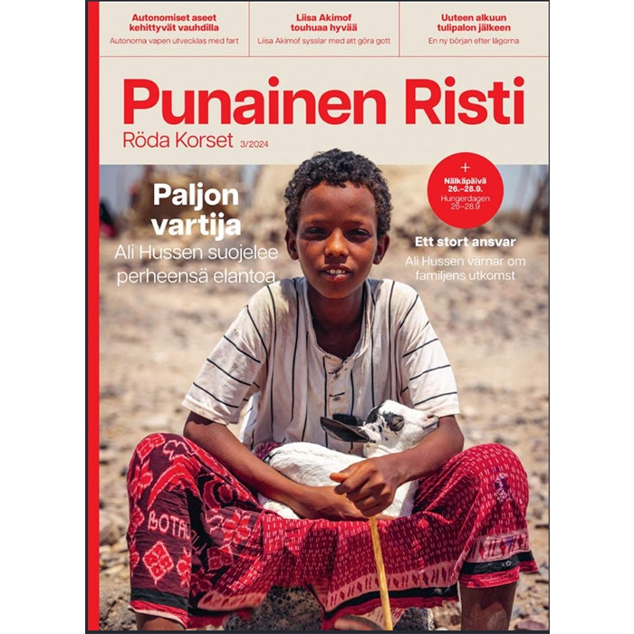 Avun maailma -lehti niputtain