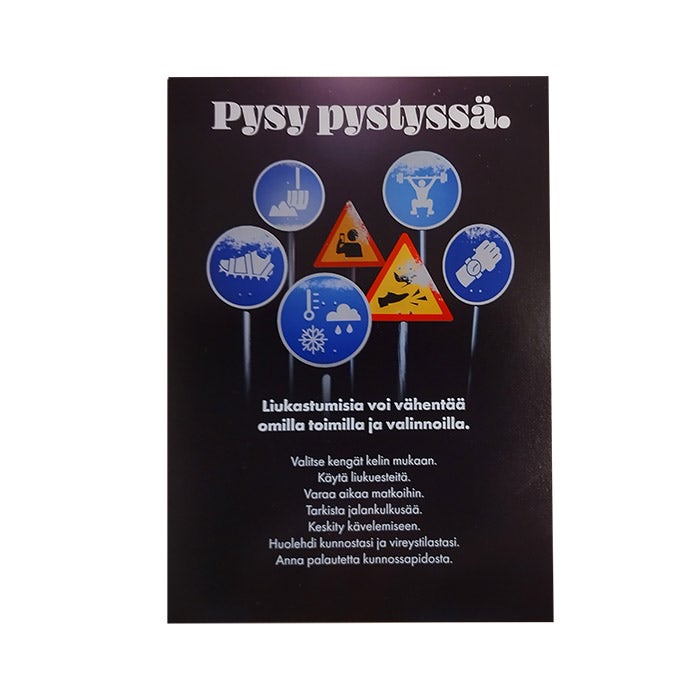 Pysy pystyssä -kortti