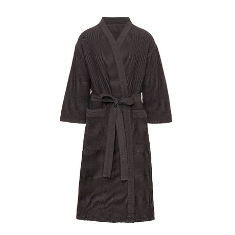 Kylpytakki Rento, tummanharmaa