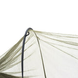 Riippumatto hyttysverkolla