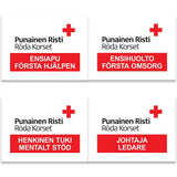 Selkämerkit toimintaryhmille 2-kielisenä