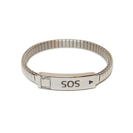 SOS venyvä ranneke, pituus 18 cm