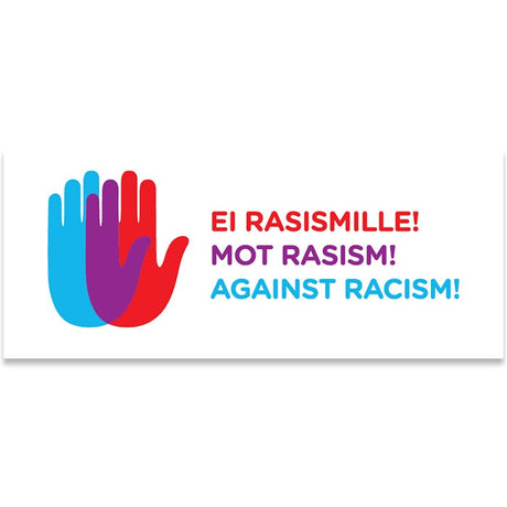 Tarra-arkki Ei rasismille! Mot rasism!