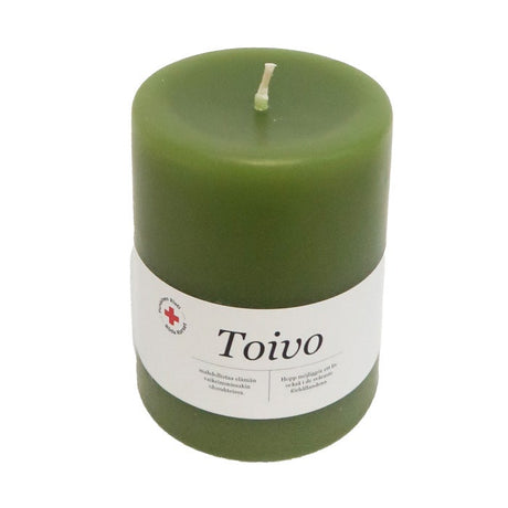 Pöytäkynttilä Toivo 10 cm vihreä