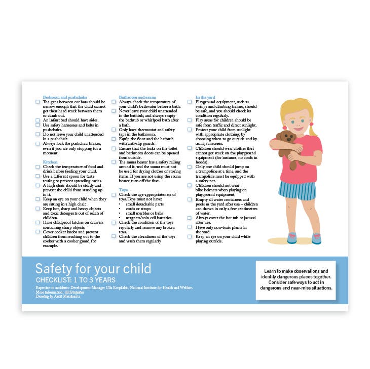 Tarkistuslista 1-3-vuotiaat