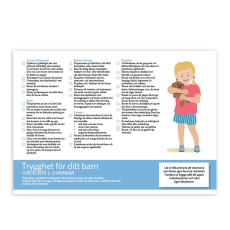Tarkistuslista 1-3-vuotiaat