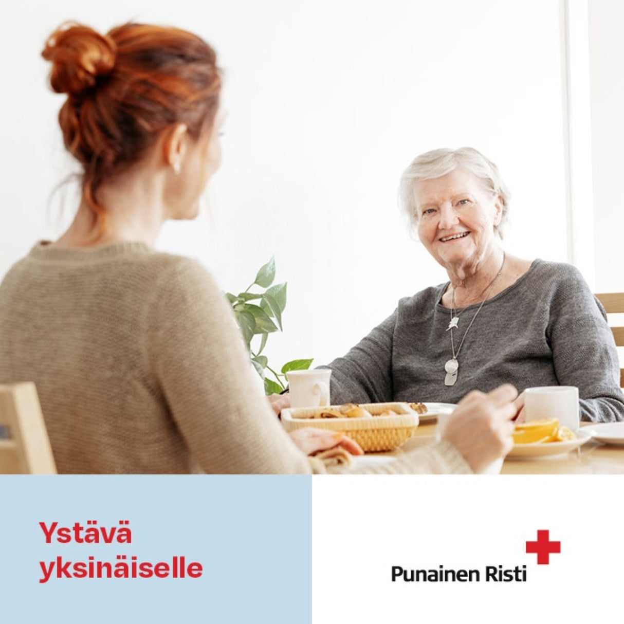 Ystävä yksinäiselle, vaikuttava lahja, painettu kortti