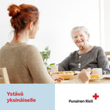 Ystävä yksinäiselle, vaikuttava lahja, painettu kortti