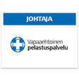 Vapepa-selkämerkki JOHTAJA