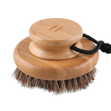 Vartaloharja bambua ja luonnonharjasta