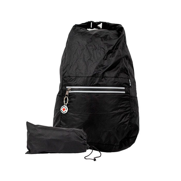 Vesitiivis kokoontaittuva reppu