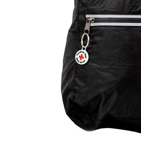 Vesitiivis kokoontaittuva reppu