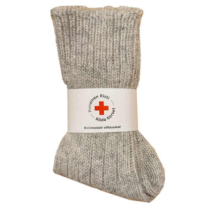 Kotimaiset villasukat, harmaat 