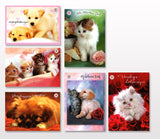 Ystävänpäiväkortti 6 kpl/pakkaus, RUOTSI, PMM